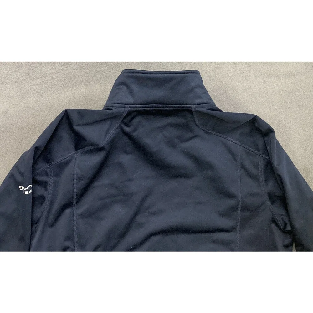 Eddie Bauer Trail Soft Shell Jacket. Navy Blue Mens Size L EB542 Full Zip